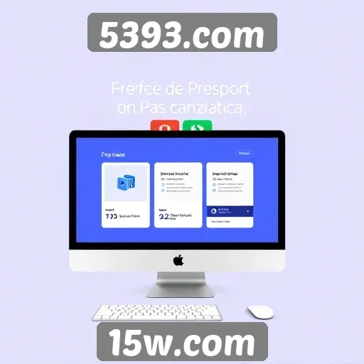 Interface do usuário no 5393.com é intuitiva e acessível